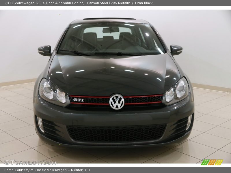 Carbon Steel Gray Metallic / Titan Black 2013 Volkswagen GTI 4 Door Autobahn Edition