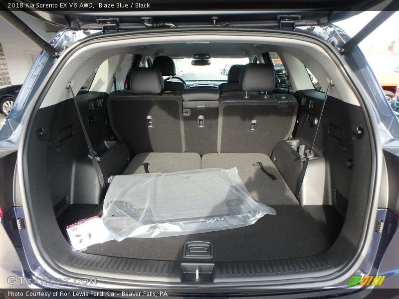 Blaze Blue / Black 2018 Kia Sorento EX V6 AWD