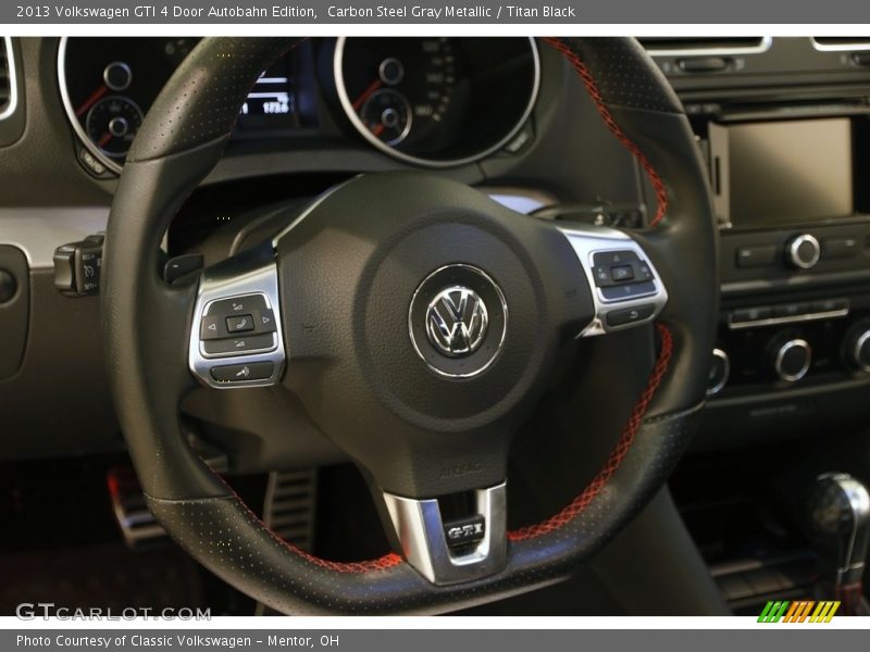 Carbon Steel Gray Metallic / Titan Black 2013 Volkswagen GTI 4 Door Autobahn Edition