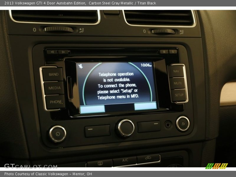 Carbon Steel Gray Metallic / Titan Black 2013 Volkswagen GTI 4 Door Autobahn Edition