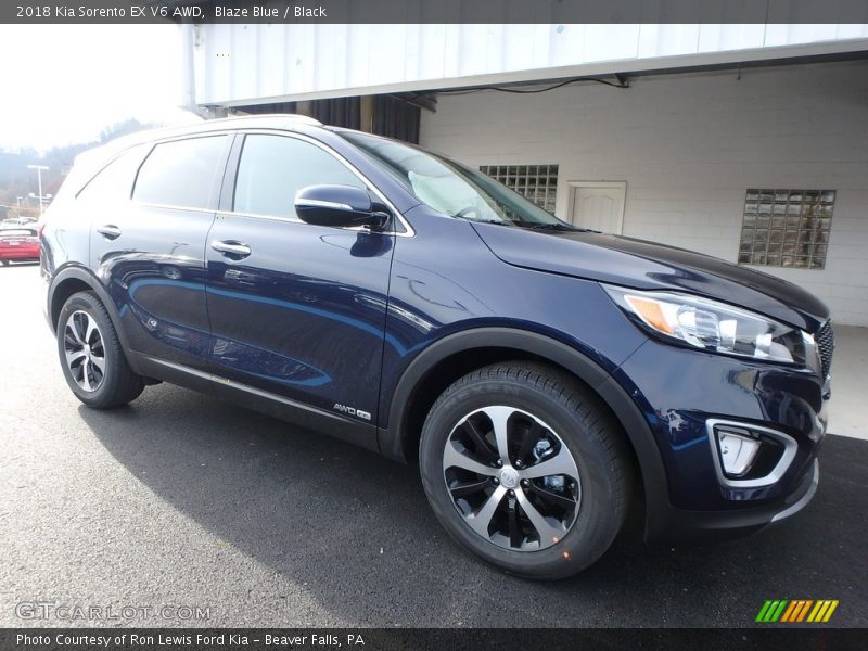 Front 3/4 View of 2018 Sorento EX V6 AWD