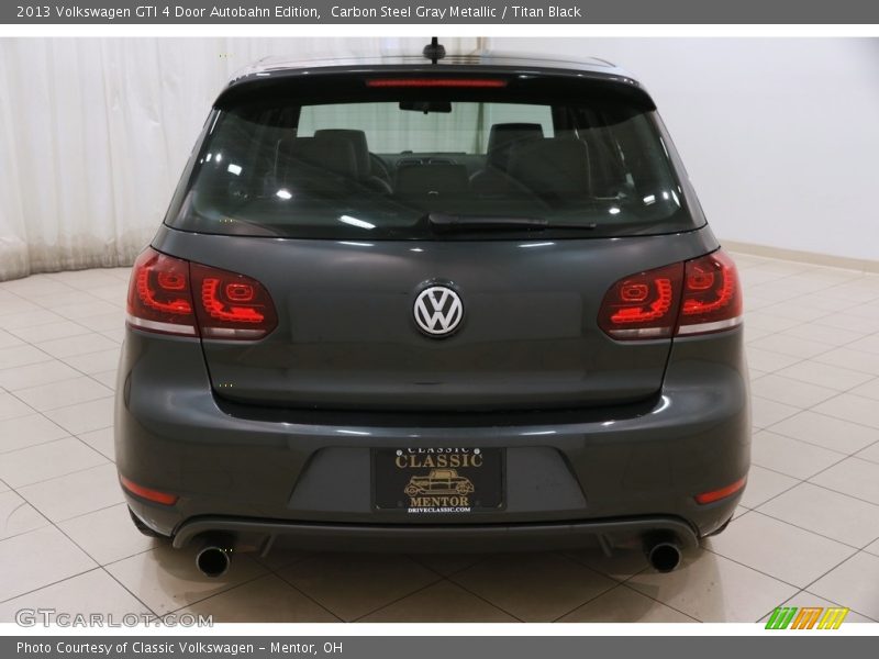 Carbon Steel Gray Metallic / Titan Black 2013 Volkswagen GTI 4 Door Autobahn Edition
