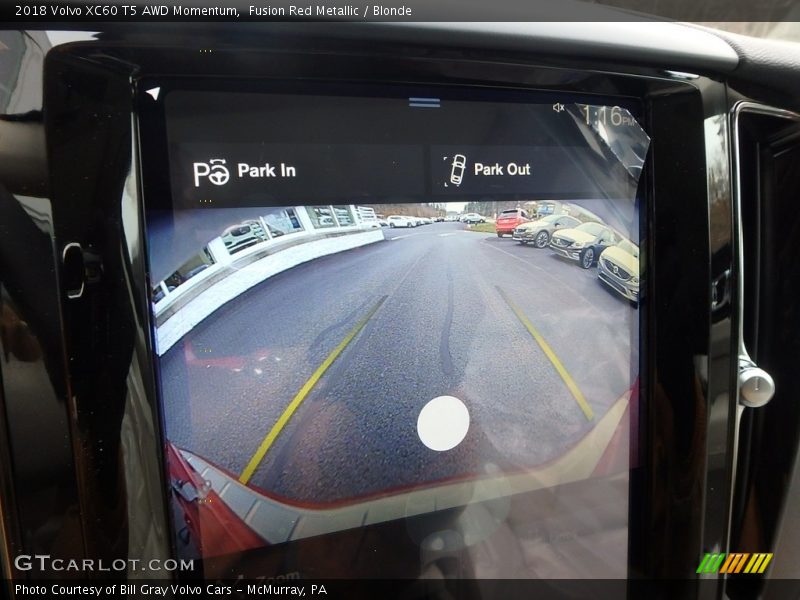 Fusion Red Metallic / Blonde 2018 Volvo XC60 T5 AWD Momentum