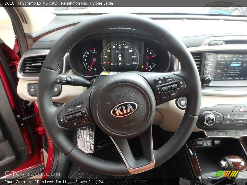  2018 Sorento EX V6 AWD Steering Wheel