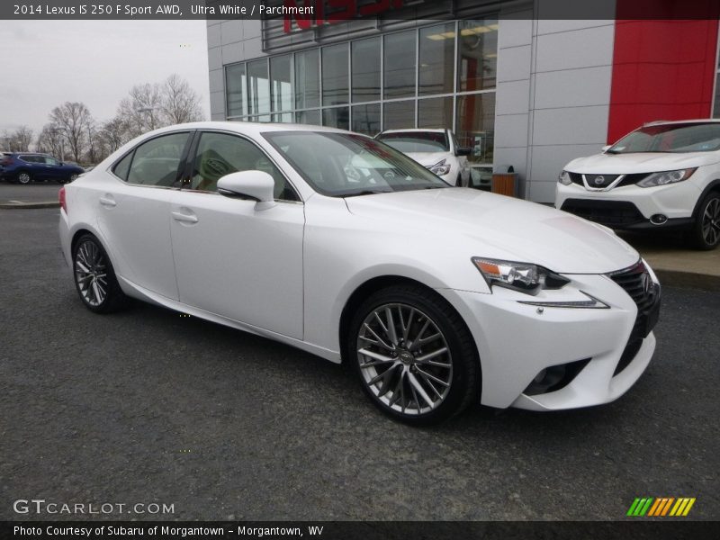 Ultra White / Parchment 2014 Lexus IS 250 F Sport AWD