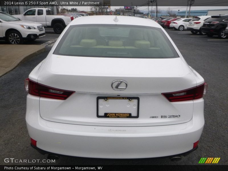Ultra White / Parchment 2014 Lexus IS 250 F Sport AWD