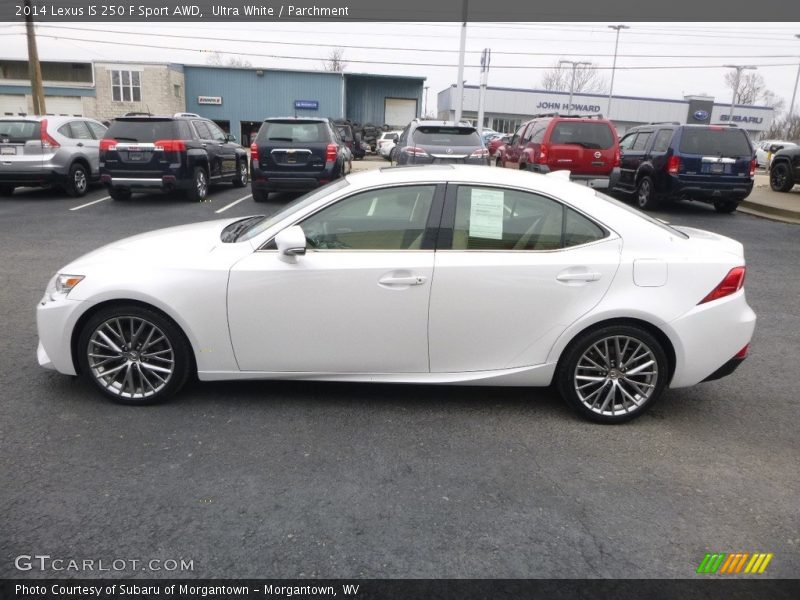 Ultra White / Parchment 2014 Lexus IS 250 F Sport AWD