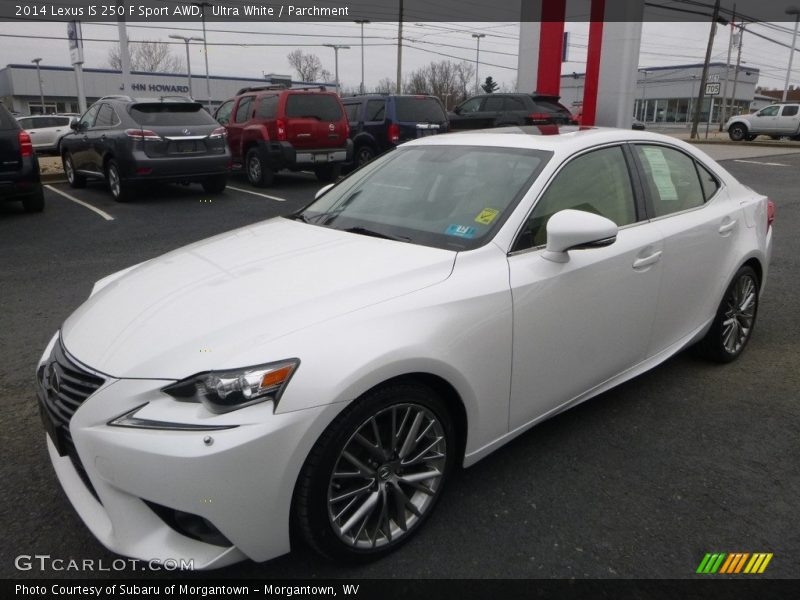 Ultra White / Parchment 2014 Lexus IS 250 F Sport AWD