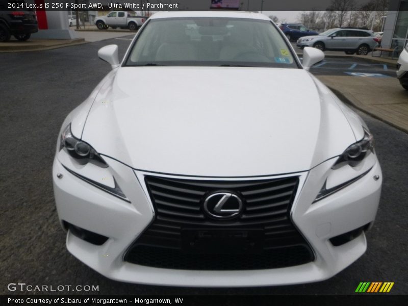 Ultra White / Parchment 2014 Lexus IS 250 F Sport AWD