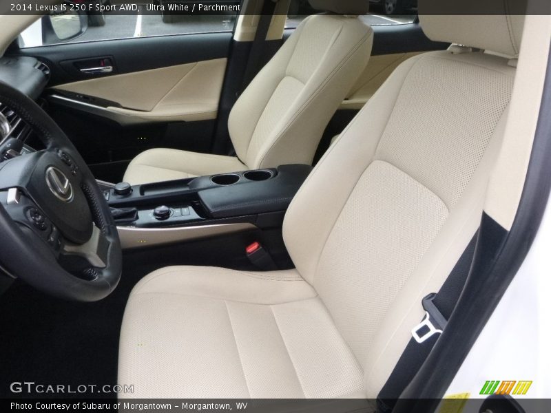 Ultra White / Parchment 2014 Lexus IS 250 F Sport AWD