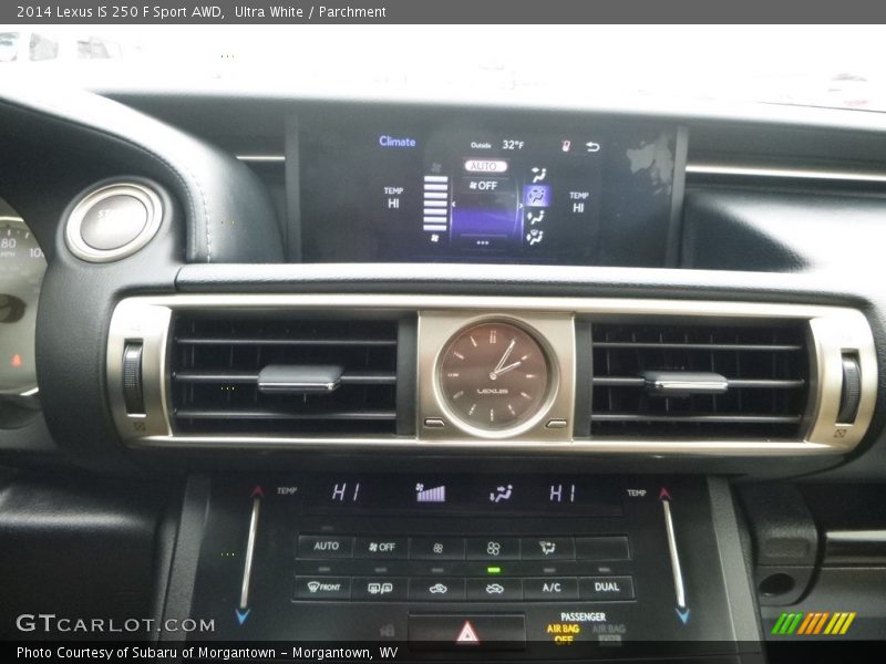 Ultra White / Parchment 2014 Lexus IS 250 F Sport AWD