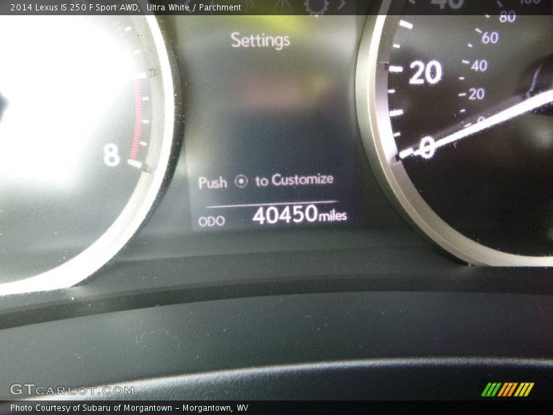 Ultra White / Parchment 2014 Lexus IS 250 F Sport AWD