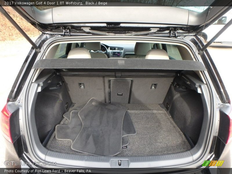 Black / Beige 2017 Volkswagen Golf 4 Door 1.8T Wolfsburg
