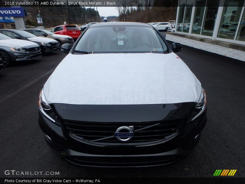 Onyx Black Metallic / Black 2018 Volvo S60 T5 AWD Dynamic