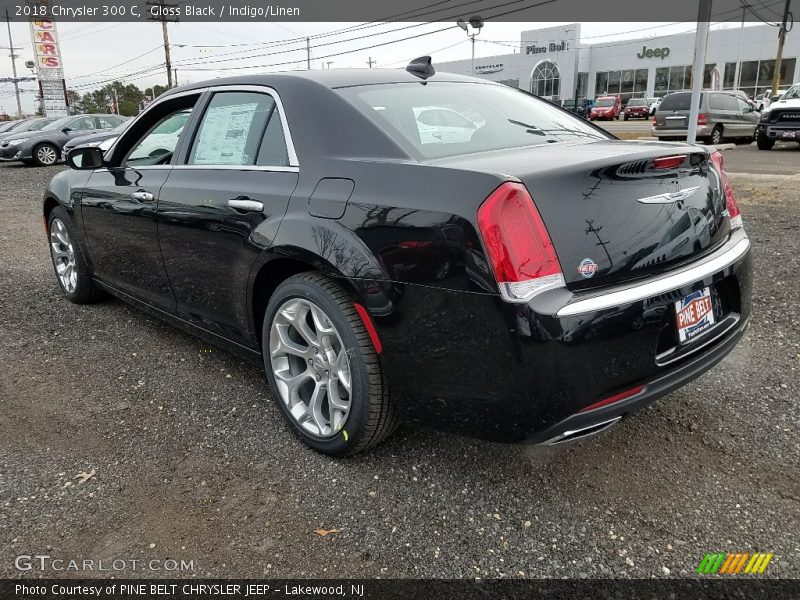 Gloss Black / Indigo/Linen 2018 Chrysler 300 C