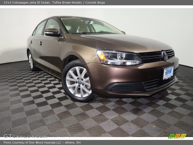 Toffee Brown Metallic / Cornsilk Beige 2014 Volkswagen Jetta SE Sedan