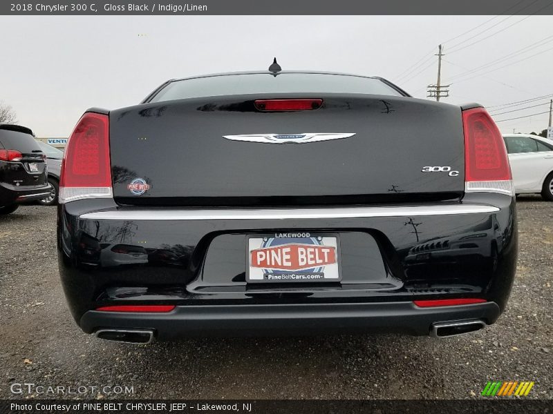 Gloss Black / Indigo/Linen 2018 Chrysler 300 C