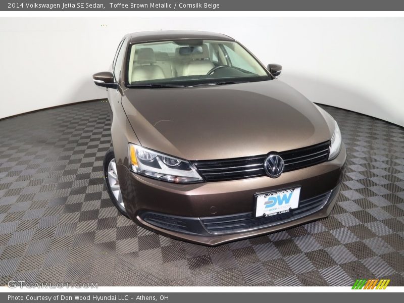 Toffee Brown Metallic / Cornsilk Beige 2014 Volkswagen Jetta SE Sedan