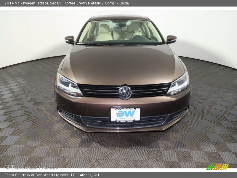 Toffee Brown Metallic / Cornsilk Beige 2014 Volkswagen Jetta SE Sedan