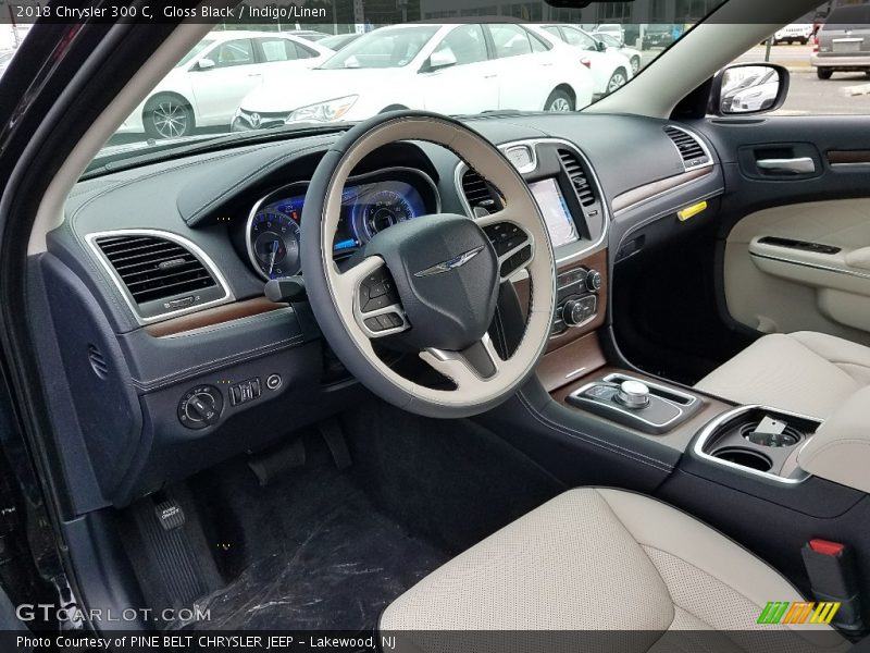  2018 300 C Indigo/Linen Interior