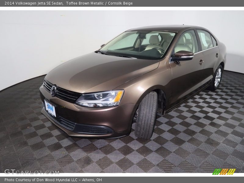 Toffee Brown Metallic / Cornsilk Beige 2014 Volkswagen Jetta SE Sedan
