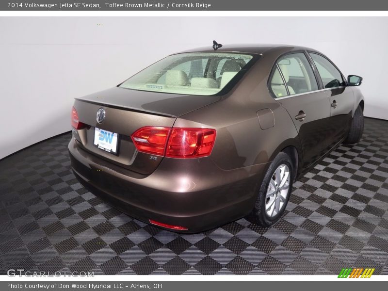 Toffee Brown Metallic / Cornsilk Beige 2014 Volkswagen Jetta SE Sedan