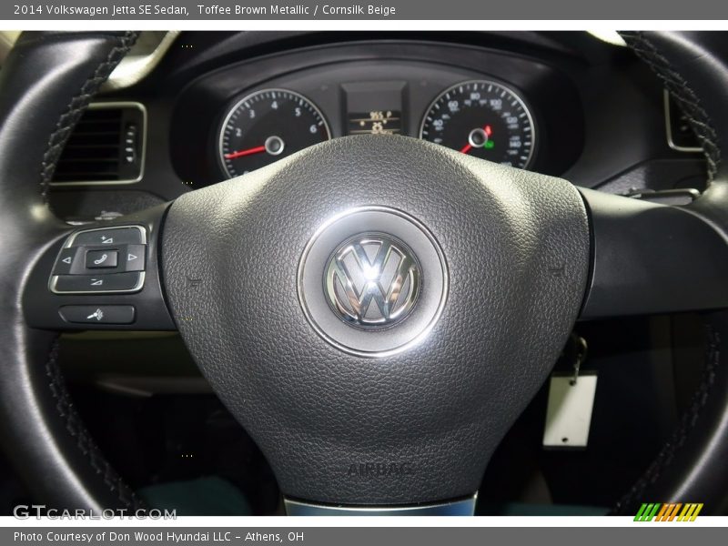 Toffee Brown Metallic / Cornsilk Beige 2014 Volkswagen Jetta SE Sedan
