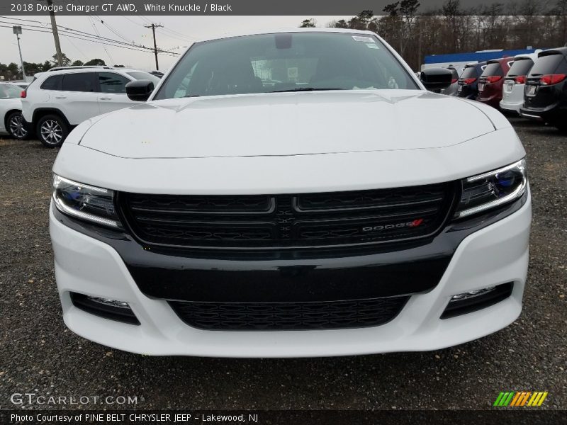 White Knuckle / Black 2018 Dodge Charger GT AWD