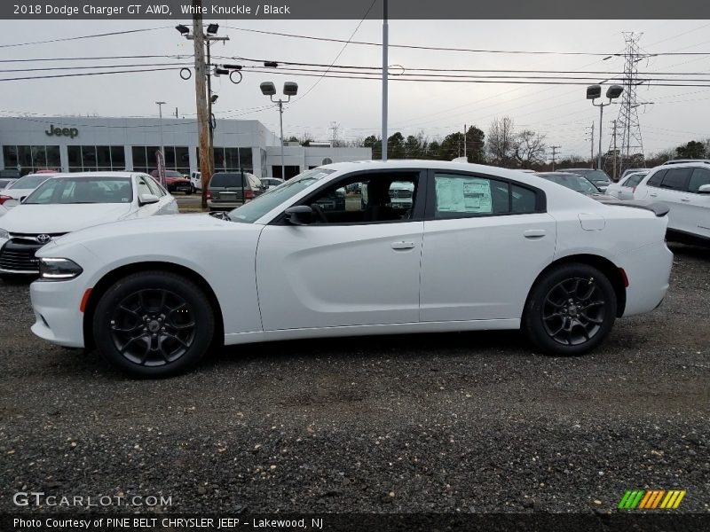 White Knuckle / Black 2018 Dodge Charger GT AWD