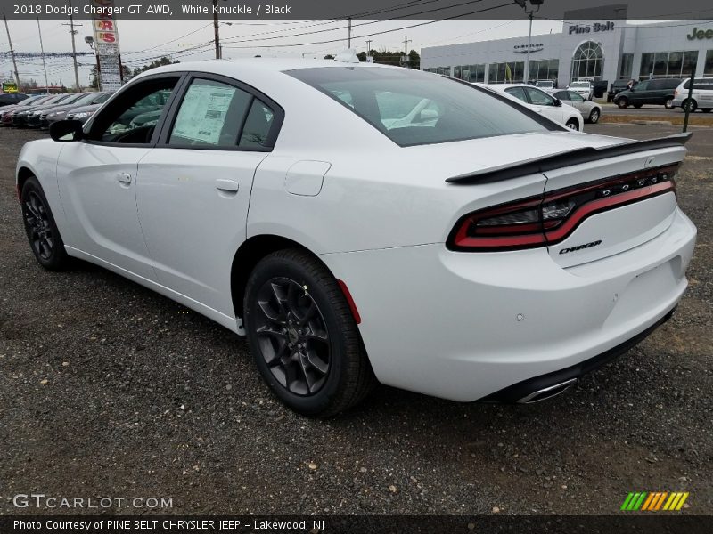 White Knuckle / Black 2018 Dodge Charger GT AWD