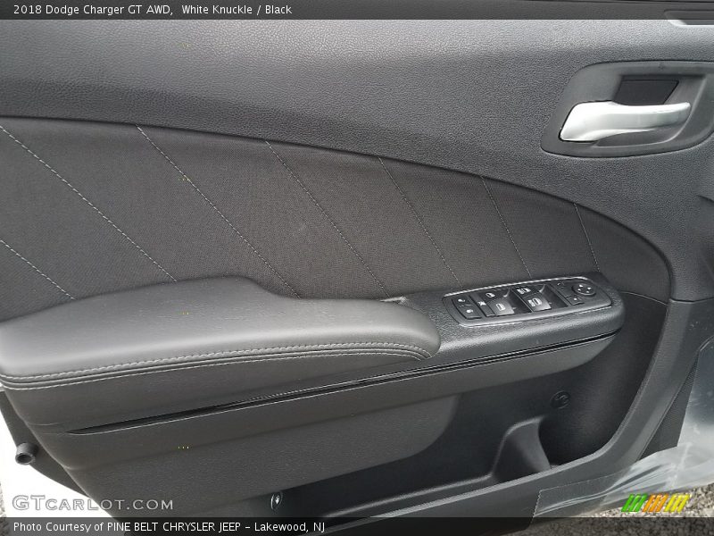 White Knuckle / Black 2018 Dodge Charger GT AWD