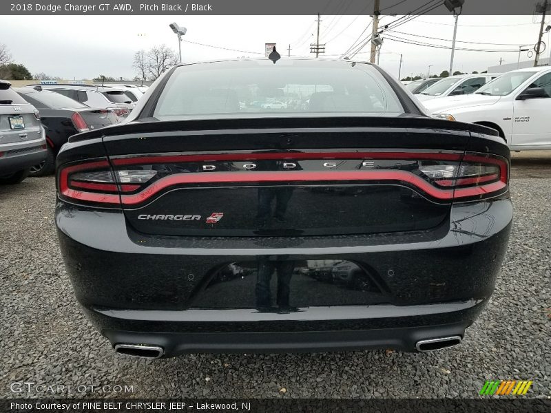 Pitch Black / Black 2018 Dodge Charger GT AWD