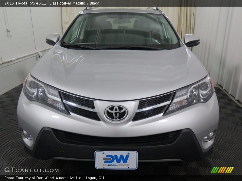 Classic Silver Metallic / Black 2015 Toyota RAV4 XLE