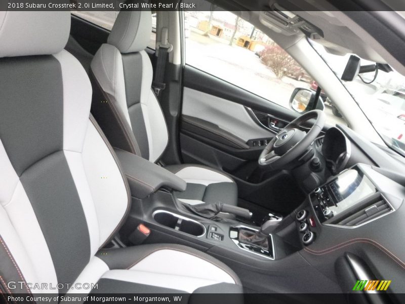 Crystal White Pearl / Black 2018 Subaru Crosstrek 2.0i Limited