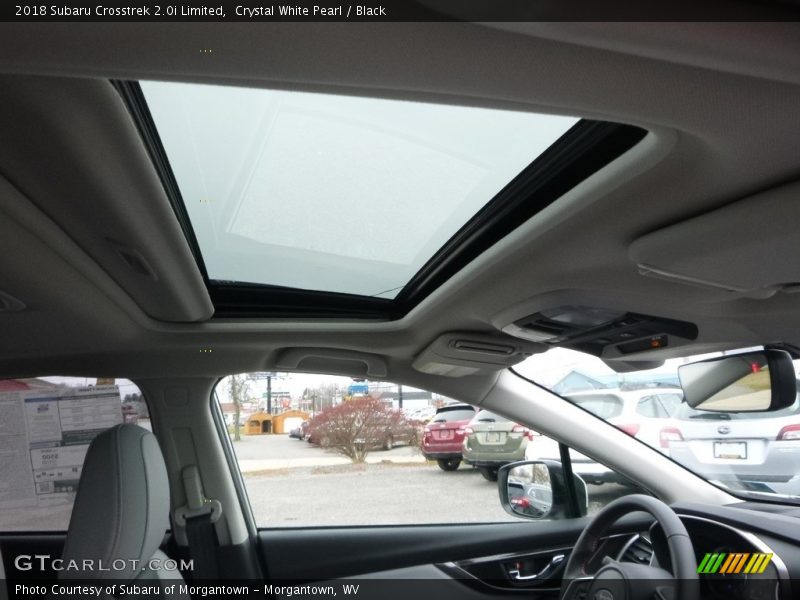 Crystal White Pearl / Black 2018 Subaru Crosstrek 2.0i Limited