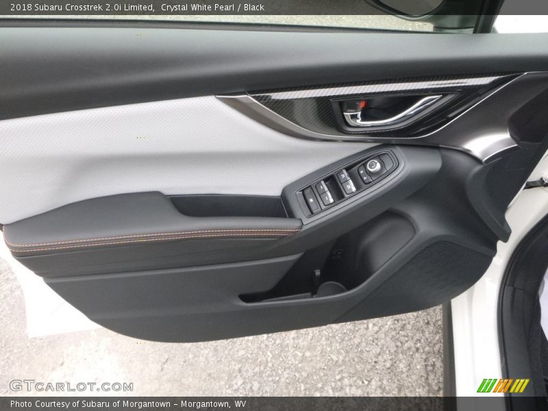 Crystal White Pearl / Black 2018 Subaru Crosstrek 2.0i Limited