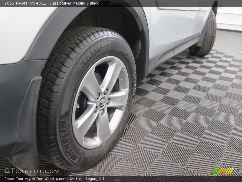 Classic Silver Metallic / Black 2015 Toyota RAV4 XLE