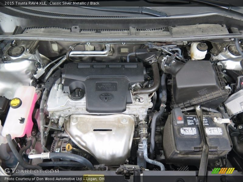 Classic Silver Metallic / Black 2015 Toyota RAV4 XLE