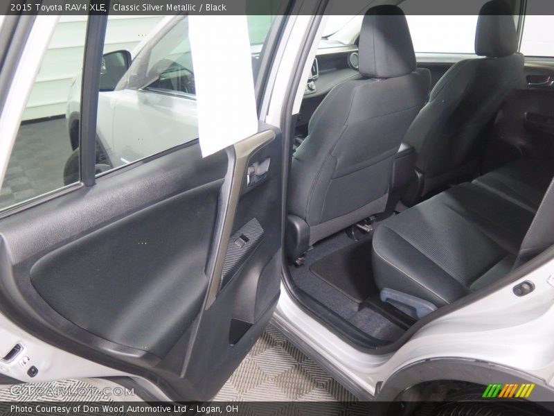 Classic Silver Metallic / Black 2015 Toyota RAV4 XLE