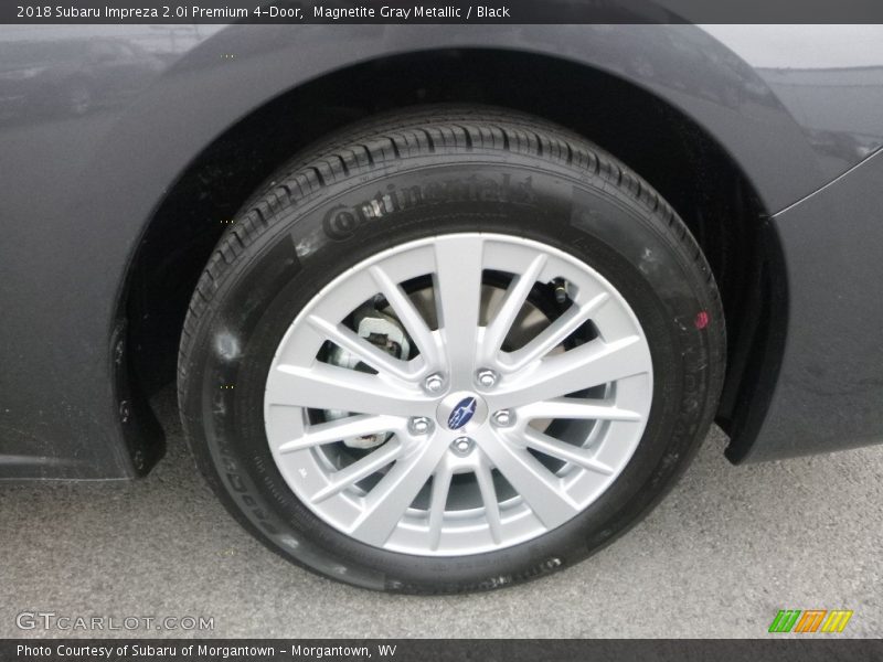 Magnetite Gray Metallic / Black 2018 Subaru Impreza 2.0i Premium 4-Door