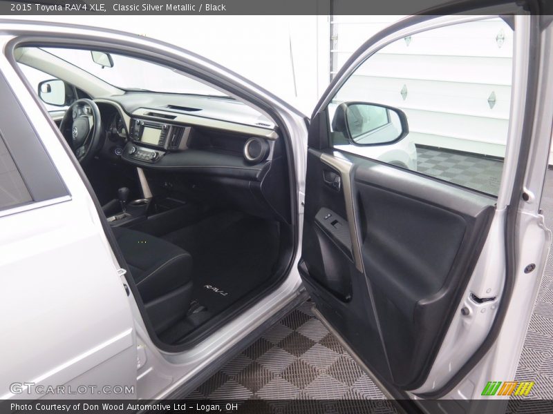 Classic Silver Metallic / Black 2015 Toyota RAV4 XLE