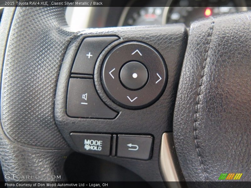 Classic Silver Metallic / Black 2015 Toyota RAV4 XLE