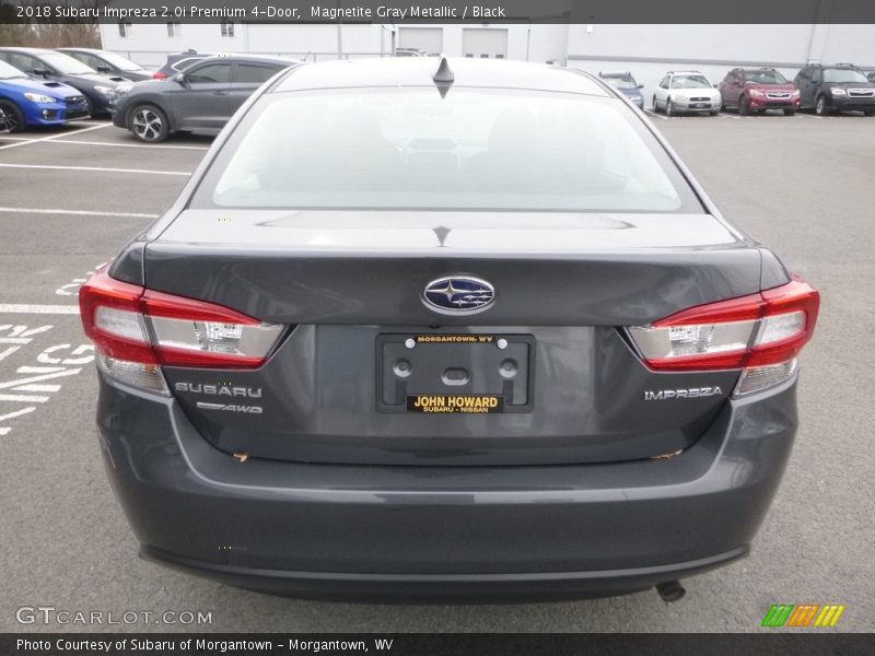 Magnetite Gray Metallic / Black 2018 Subaru Impreza 2.0i Premium 4-Door