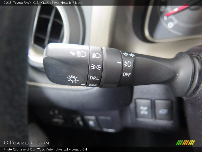 Classic Silver Metallic / Black 2015 Toyota RAV4 XLE