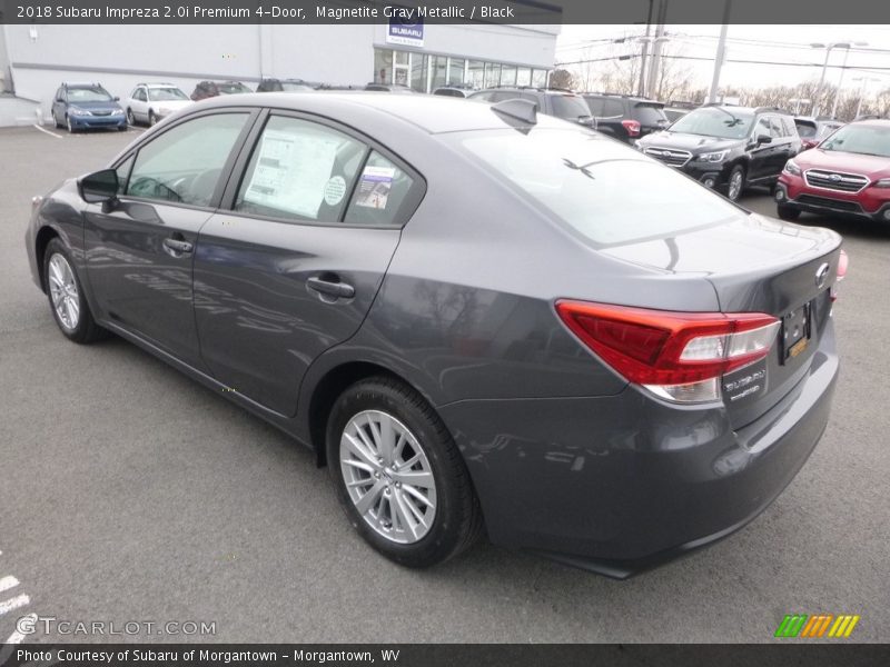 Magnetite Gray Metallic / Black 2018 Subaru Impreza 2.0i Premium 4-Door
