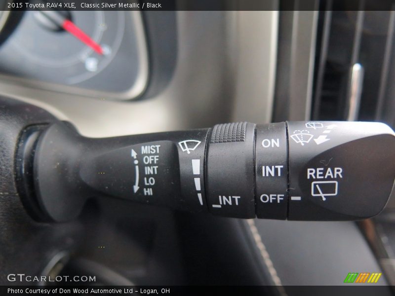 Classic Silver Metallic / Black 2015 Toyota RAV4 XLE