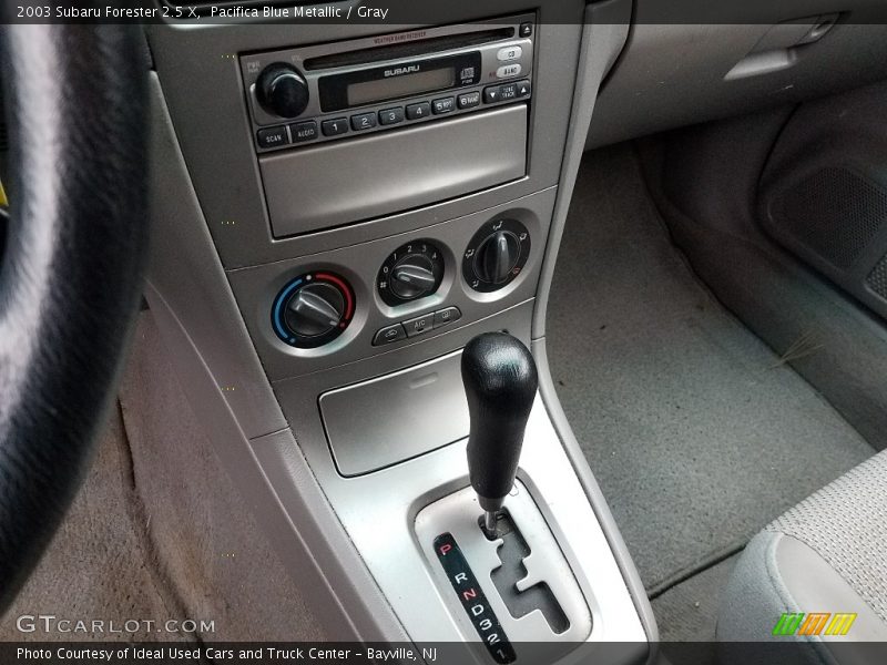 Pacifica Blue Metallic / Gray 2003 Subaru Forester 2.5 X