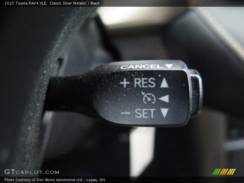 Classic Silver Metallic / Black 2015 Toyota RAV4 XLE