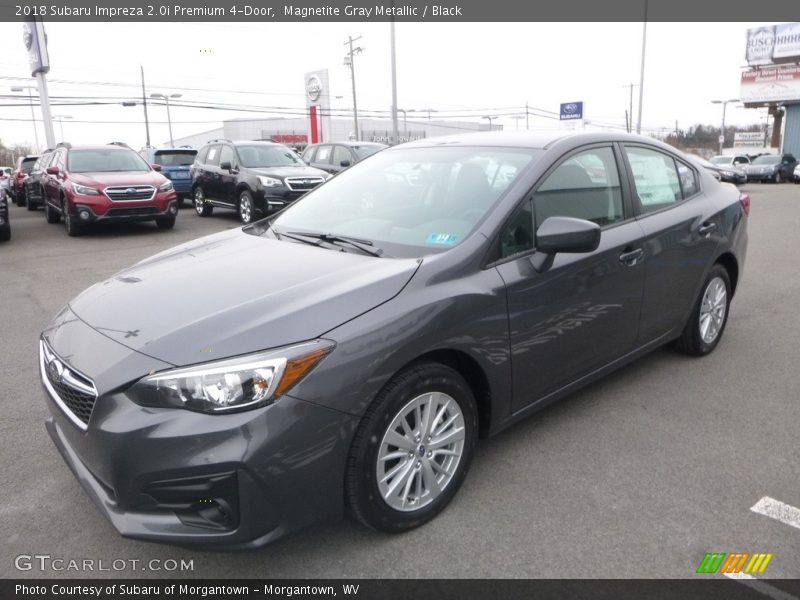 Magnetite Gray Metallic / Black 2018 Subaru Impreza 2.0i Premium 4-Door