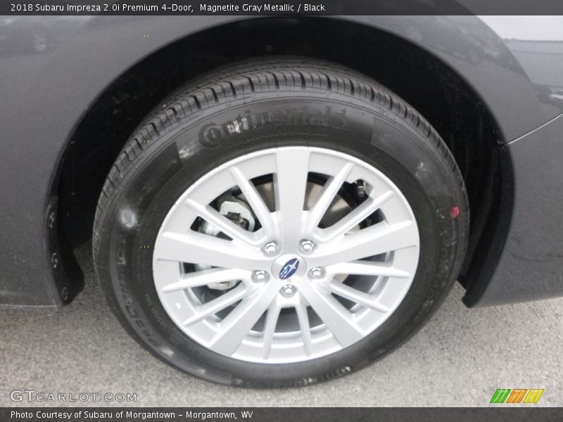 Magnetite Gray Metallic / Black 2018 Subaru Impreza 2.0i Premium 4-Door